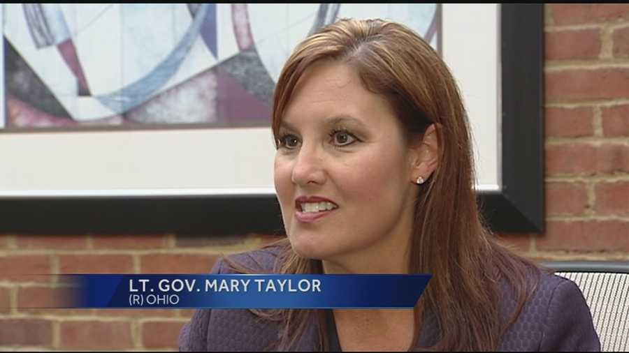 If Kasich were elected president or resigns in order to run, Taylor would fill his seat.But for now, Taylor said she and the governor are on the same page--focused on what's best for Ohio. 