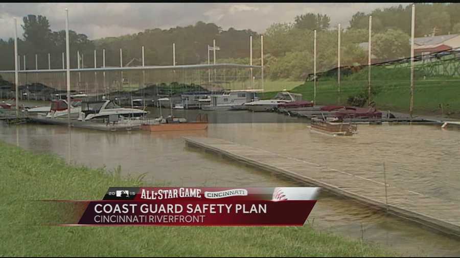Cincinnati isn’t the only place expecting lots of people for MLB All-Star events. The U.S. Coast Guard is getting ready for a crowd on the Ohio River.