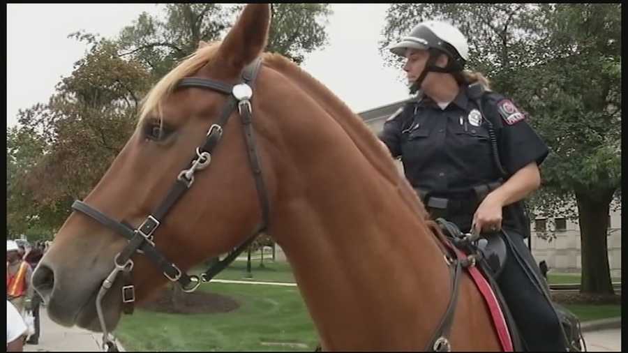 The four or five horses and officers for the patrol will come from the Columbus Police Department, and the patrol will be paid for with private funds from the police foundation.