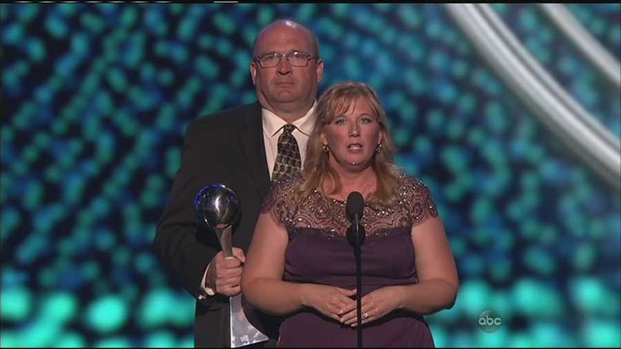 Lauren Hill was honored in a special dedication during last night's ESPY's.