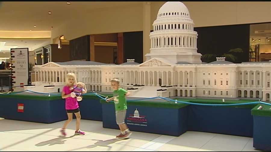 Although the mini models and the popular LEGO play area allow kids to take on a simpler task, the much larger LEGO replica of the U.S. Capitol is 25 feet long, 10 feet tall, and took eight builders a total of 1,700 hours to complete.