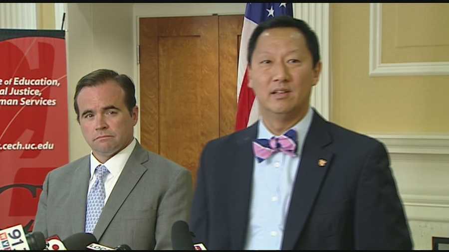 UC President Santa Ono, Mayor John Cranley hold news conference