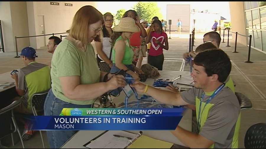 As Greater Cincinnati prepares to host the world’s greatest tennis players at the Western & Southern Open, 1,300 volunteers are learning how they will help serve up the excitement.