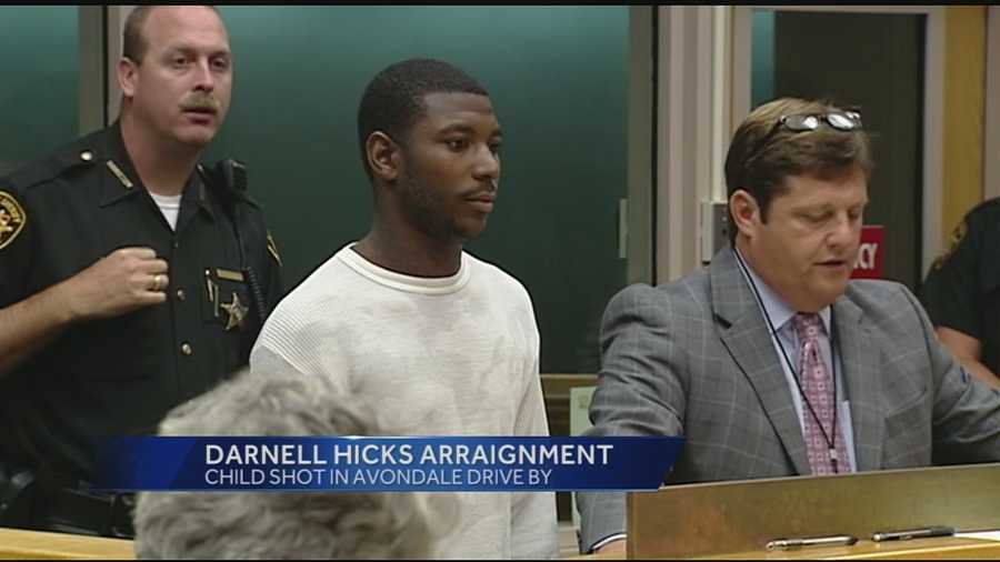 Suspect appears in court accused of shooting 4-year-old girl