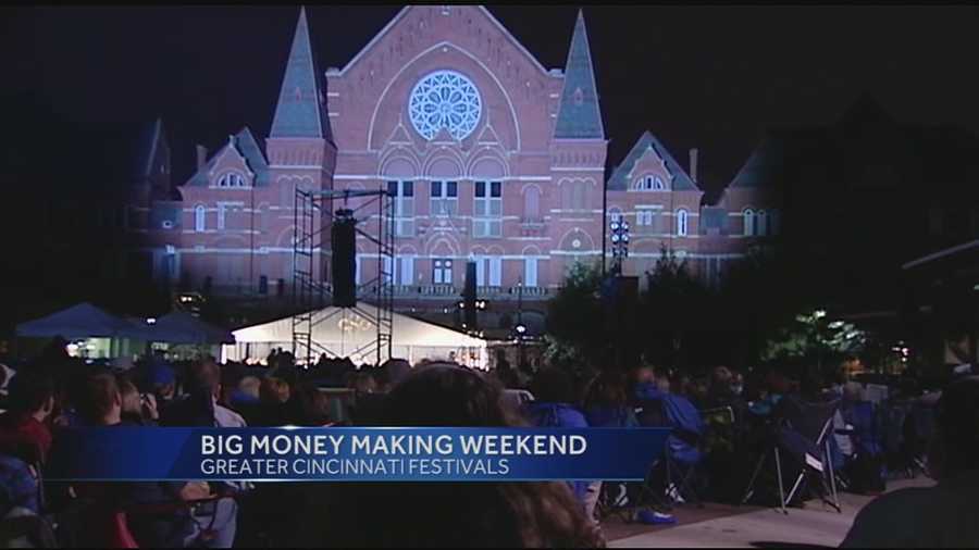 From LumenoCity, to Slide The City, to Glier’s GoettaFest, to the Cincy Blues Festival, it’s been a busy weekend all over Greater Cincinnati, which means extra money for vendors and business owners.
