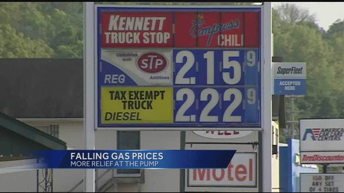Gas prices continue to fall across Greater Cincinnati
