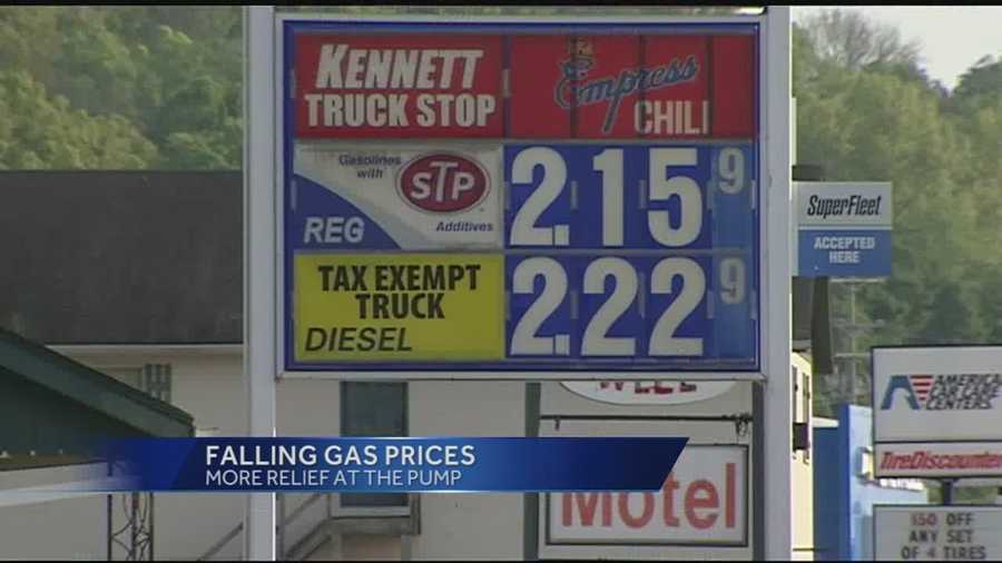 Gas Prices Continue To Fall Across Greater Cincinnati