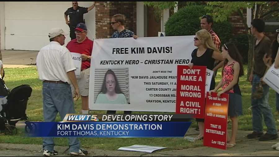 Attorneys for the Kentucky clerk who was jailed last week because of her refusal to issue marriage licenses to gay couples said Monday they have filed an emergency motion with a federal court, which they hope will result in Kim Davis' freedom.