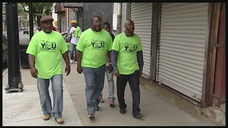Community marches to end violence, thank former chief Blackwell