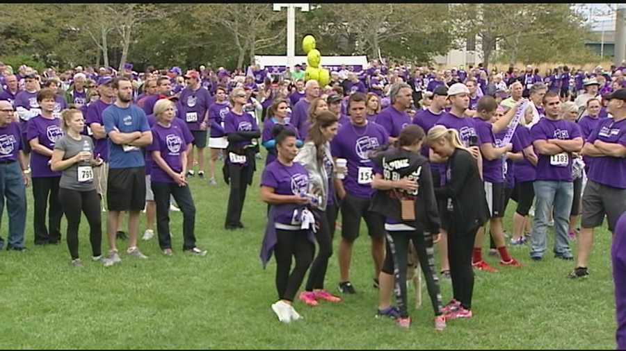 Thousands turn out for annual Purple Strides 5K