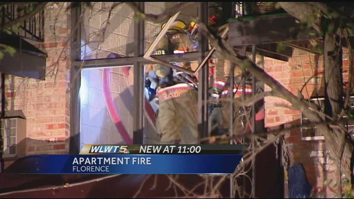 Residents displaced after apartment building fire in Florence