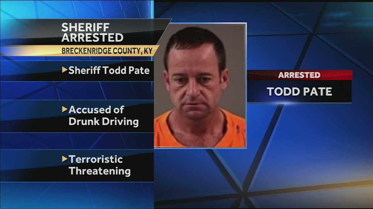 Breckinridge County sheriff jailed on charges including DUI