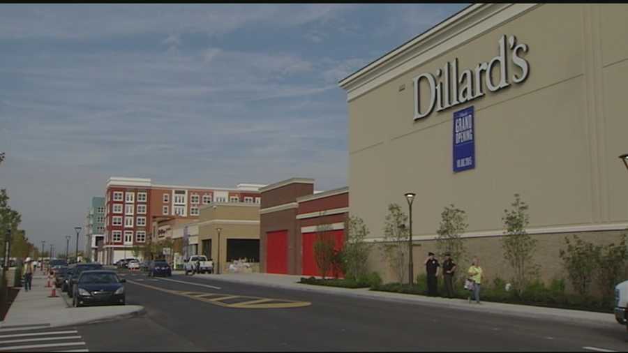 Dillard’s, one of the anchor stores at the new Liberty Center in Butler County, held a grand opening Thursday morning.