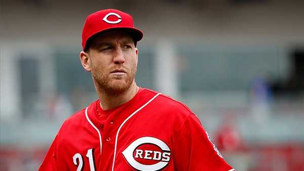 WLWT - Former Cincinnati Reds third baseman Todd Frazier will