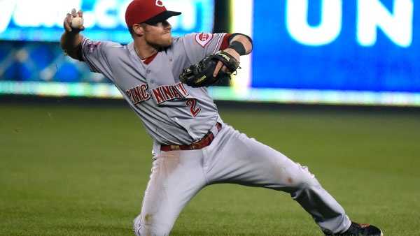 WLWT - Former Cincinnati Reds third baseman Todd Frazier will