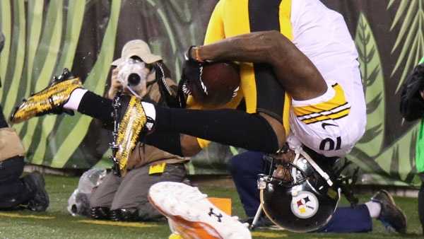 NFL official: Steelers' Martavis Bryant's acrobatic TD not a catch