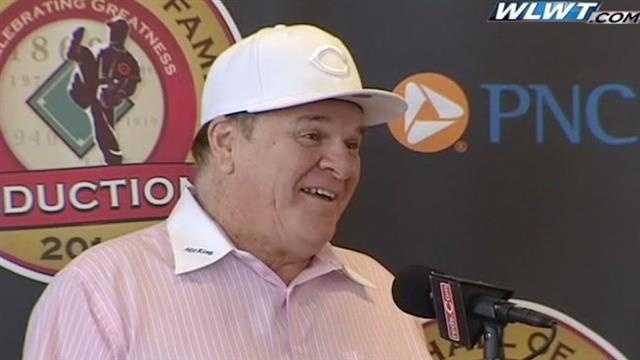 Pete Rose to be inducted into Reds Hall of Fame