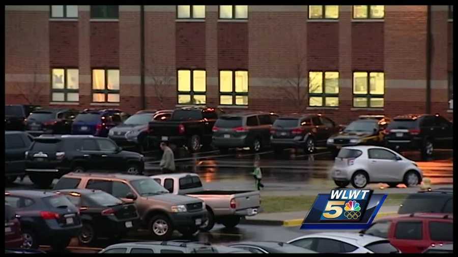 Instead of a Tuesday night basketball game or PTA meeting, the parking lot of Madison Junior/Senior High School was full for the school's first ever walk-through after Monday's shooting.