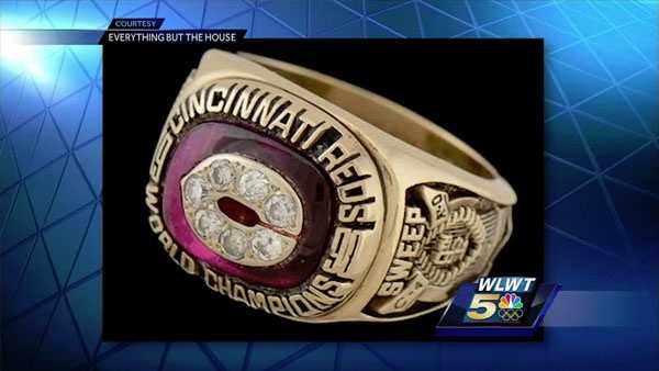 Reds 1990 World Series ring up for auction