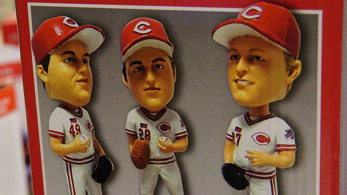 Cincinnati Reds bobbleheads through the years