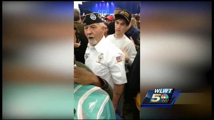 A local Korean War Veterans organization remains on the front lines of a controversy even after one of their members apologized for what he did during a Donald Trump rally.