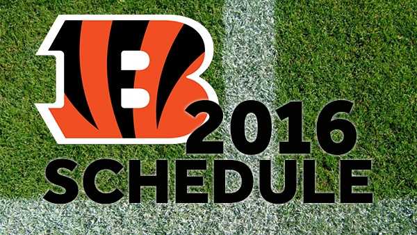 Bengals release regular season schedule