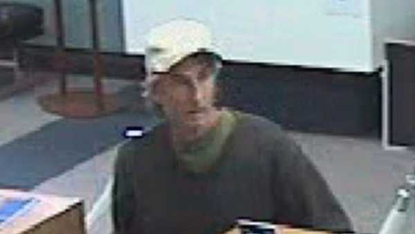 Police looking for Cheviot bank robbery suspect