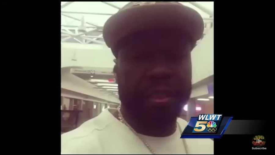 Curtis Jackson, known more commonly as 50 Cent, flew into CVG to promotion for a liquor company in Cincinnati. A selfie video he made quickly went viral. But now the family of the man wrongly accused of being on drugs wants the recording artist to set the record straight.