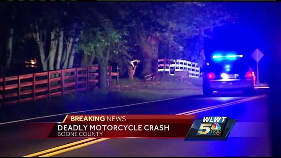 Police release name of man killed in Boone County motorcycle crash