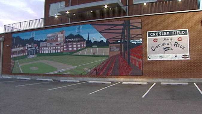 Crosley Field mural to celebrate Reds' first ballpark