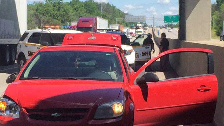 Two-state chase ends in arrest in Boone County