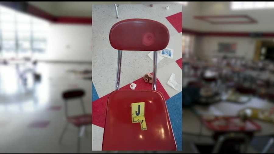 New evidence has been released showing why the Madison Junior-Senior shooter started firing on Feb. 29. Photos also give a better glimpse at the evidence left behind.