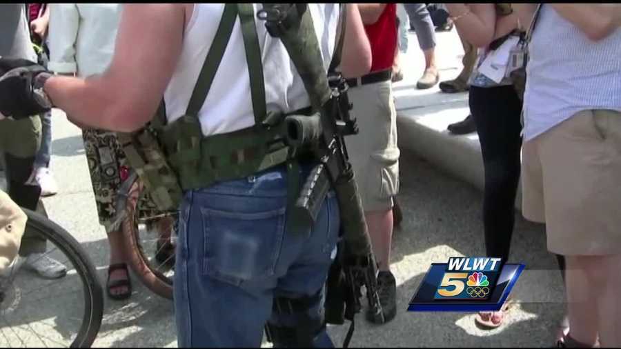 Republican National Convention draws attention to Ohio's open carry law