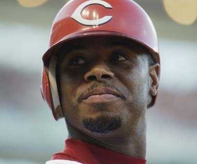 Cincinnati Reds - Ken Griffey Jr. 600th home run helmet (2008)