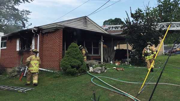 Officials: 2 injured in Green Township fire