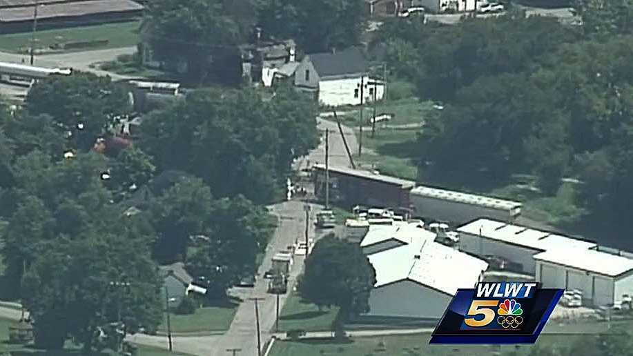 Images Train derails in Falmouth, Kentucky