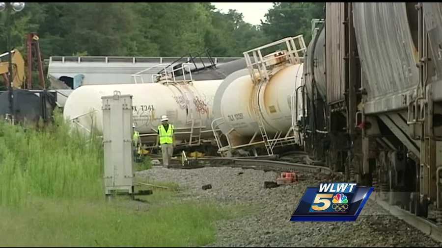 Cleanup will continue for several days following a train derailment in Pendleton County.