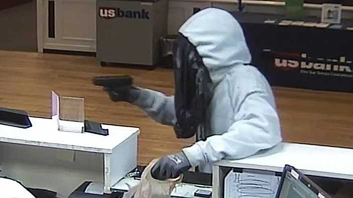 I robbed a bank!