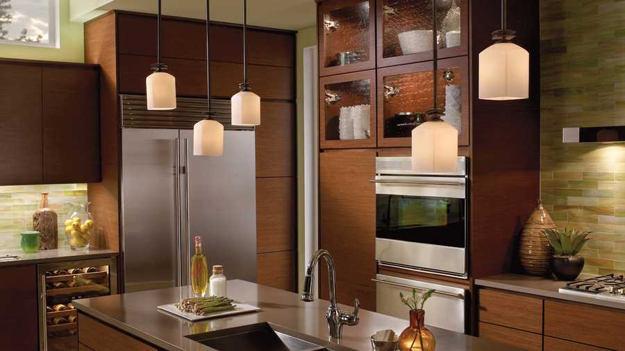 Modernize your lighting to give your rooms an easy makeover.