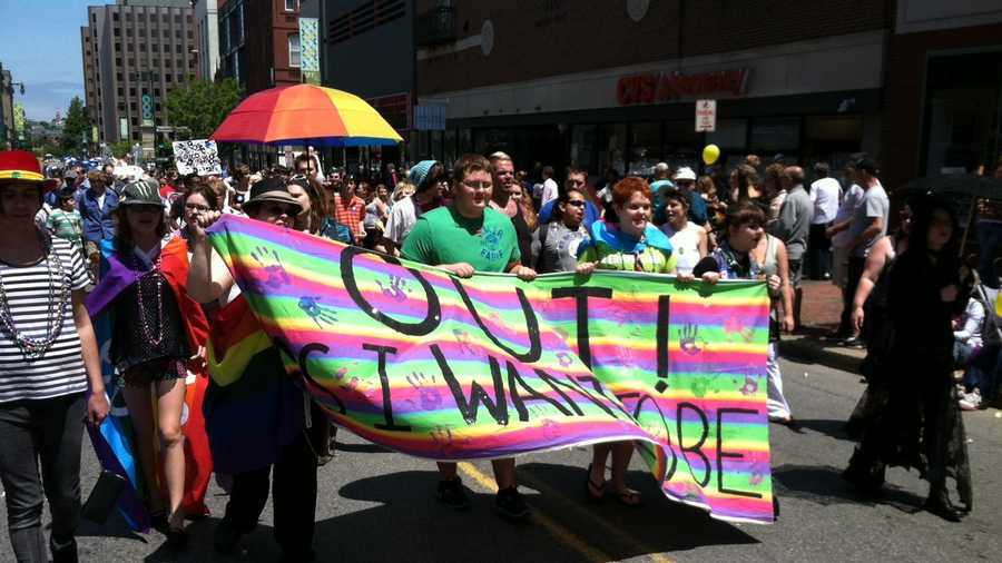 Thousands March In Portland Pride Parade