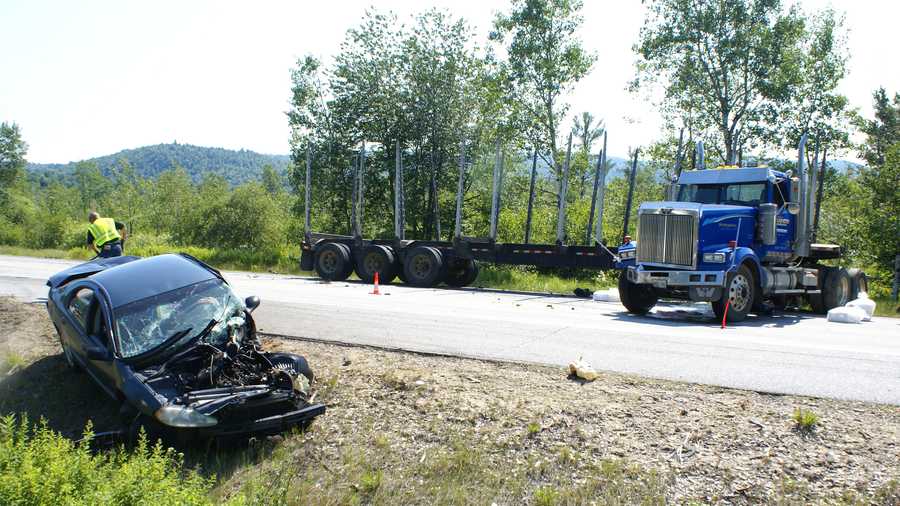 West Paris crash blocks traffic