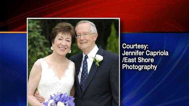 Sen. Susan Collins and Thomas Daffron married Saturday in Caribou