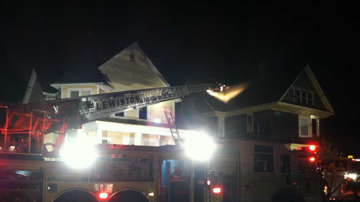 Fire damages three Lewiston apartment buildings