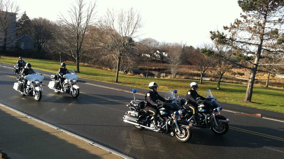 Photos South Portland police officer funeral procession