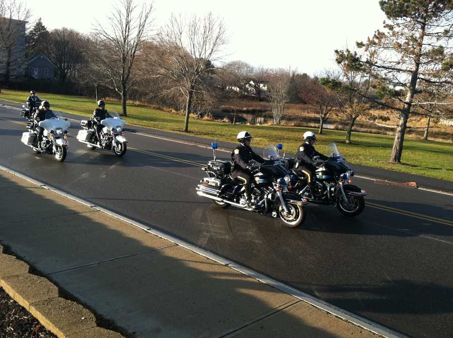 Photos South Portland police officer funeral procession