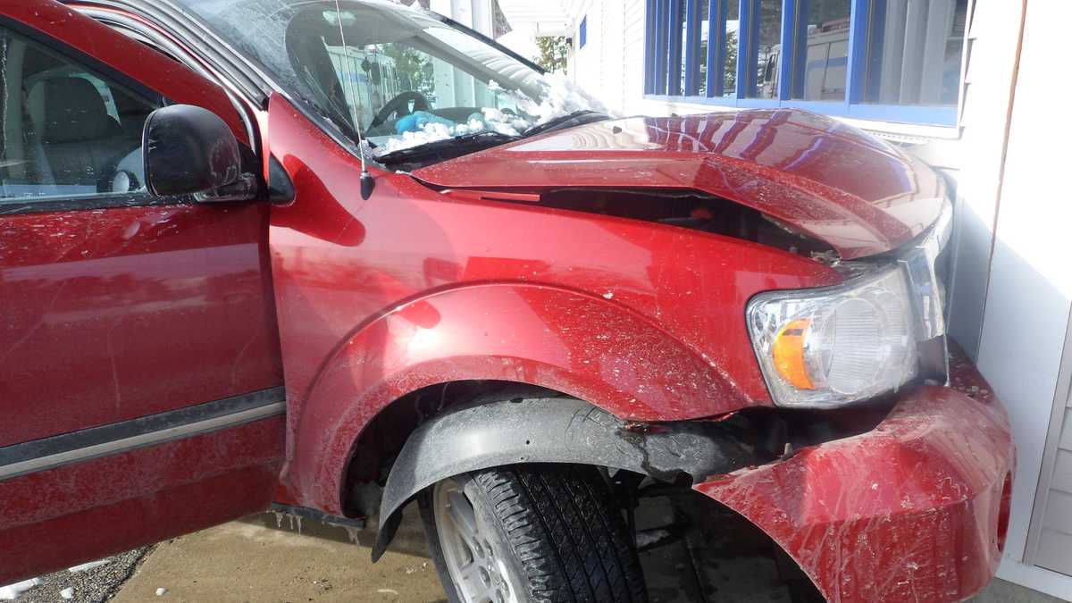 Photos: Car into Rite Aid