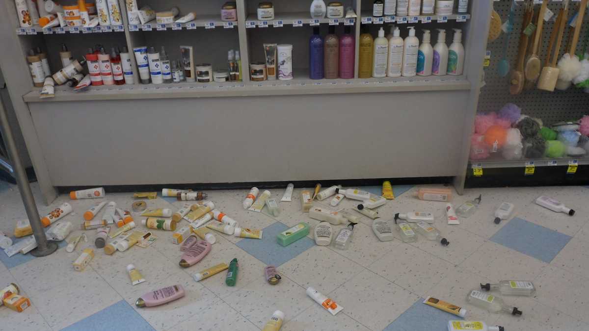 Photos: Car into Rite Aid