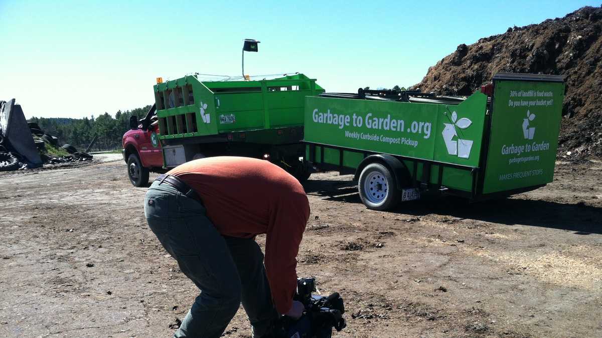 Photos Garbage to garden