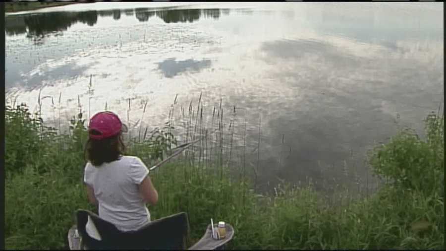 On Father's Day, many dads were treated to a great day.  For some, that included casting a line, flying a remote controled aircraft---or even both. WMTW News 8's Norm Karkos takes a closer look from the Father's Day Fish off from Sanford.