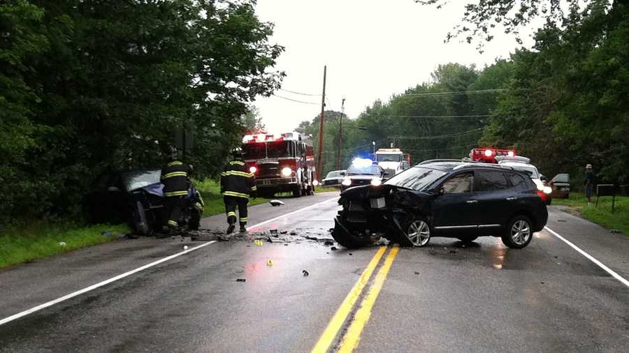 Two hospitalized following collision on Route 25, Standish